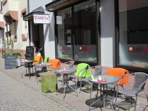 Aufnahme von der Originalwebsite des Cafés